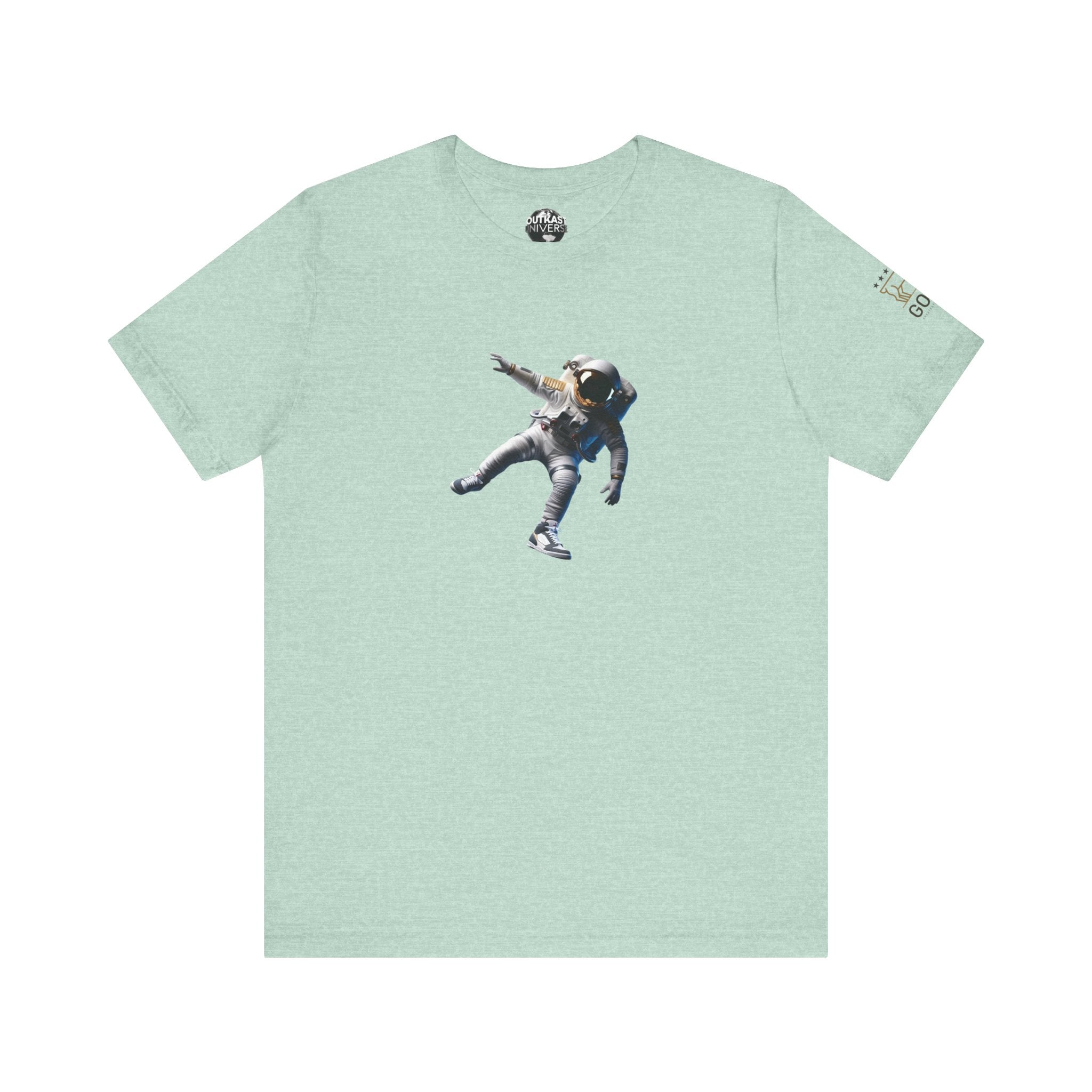 Astronaut Dog Tee, Unisex Graphic Shirt, Cute Dog T-Shirt, Space Dog Apparel, Pet Lover Gift, Casual Outfit