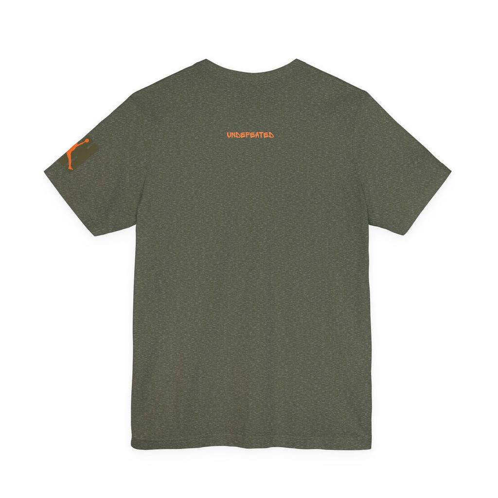 🟢 OutKast "Undefeated Energy" Tee – Military Green Edition