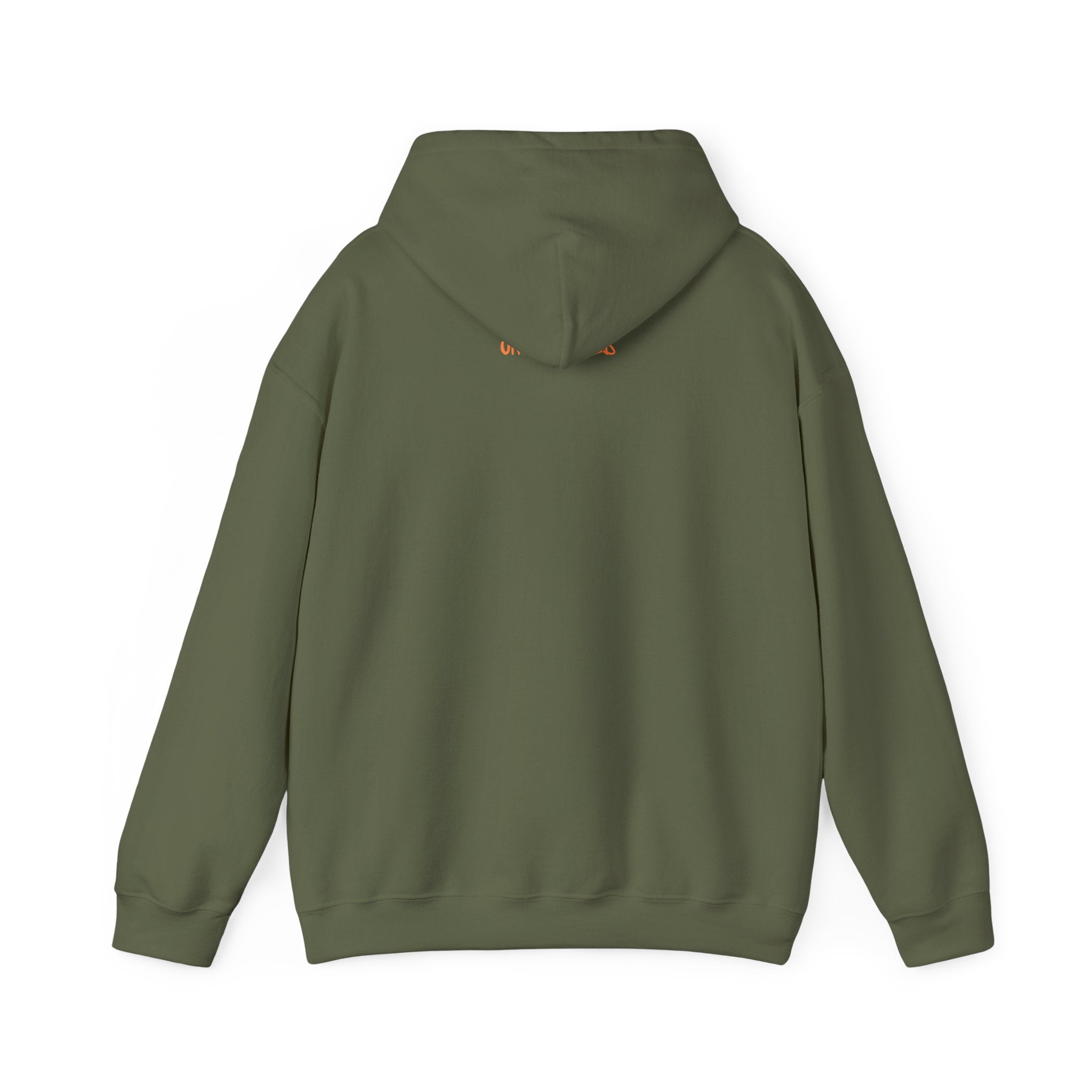 🟢 OutKast “Undefeated Vibes” Hoodie – Military Green Edition